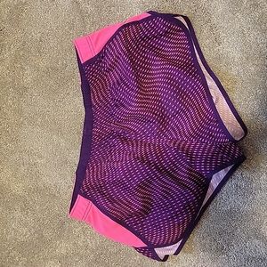 Athletic Shorts - pink and purple